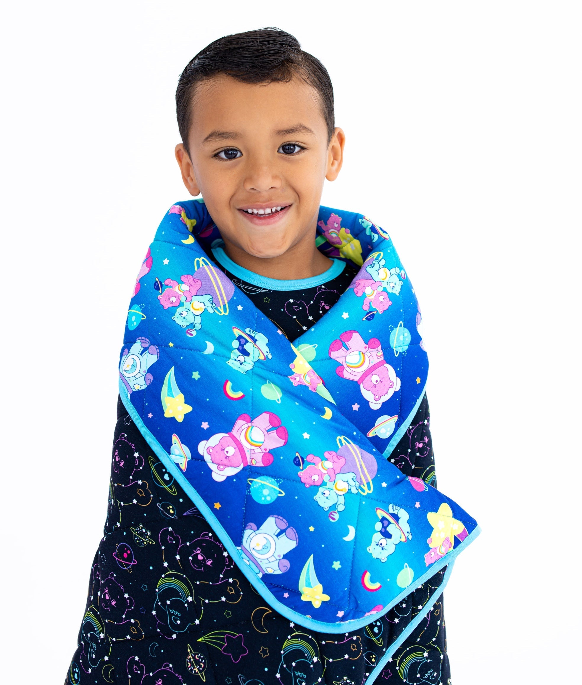 Care Bears™ Cosmic Bears Blue Toddler Birdie Quilt