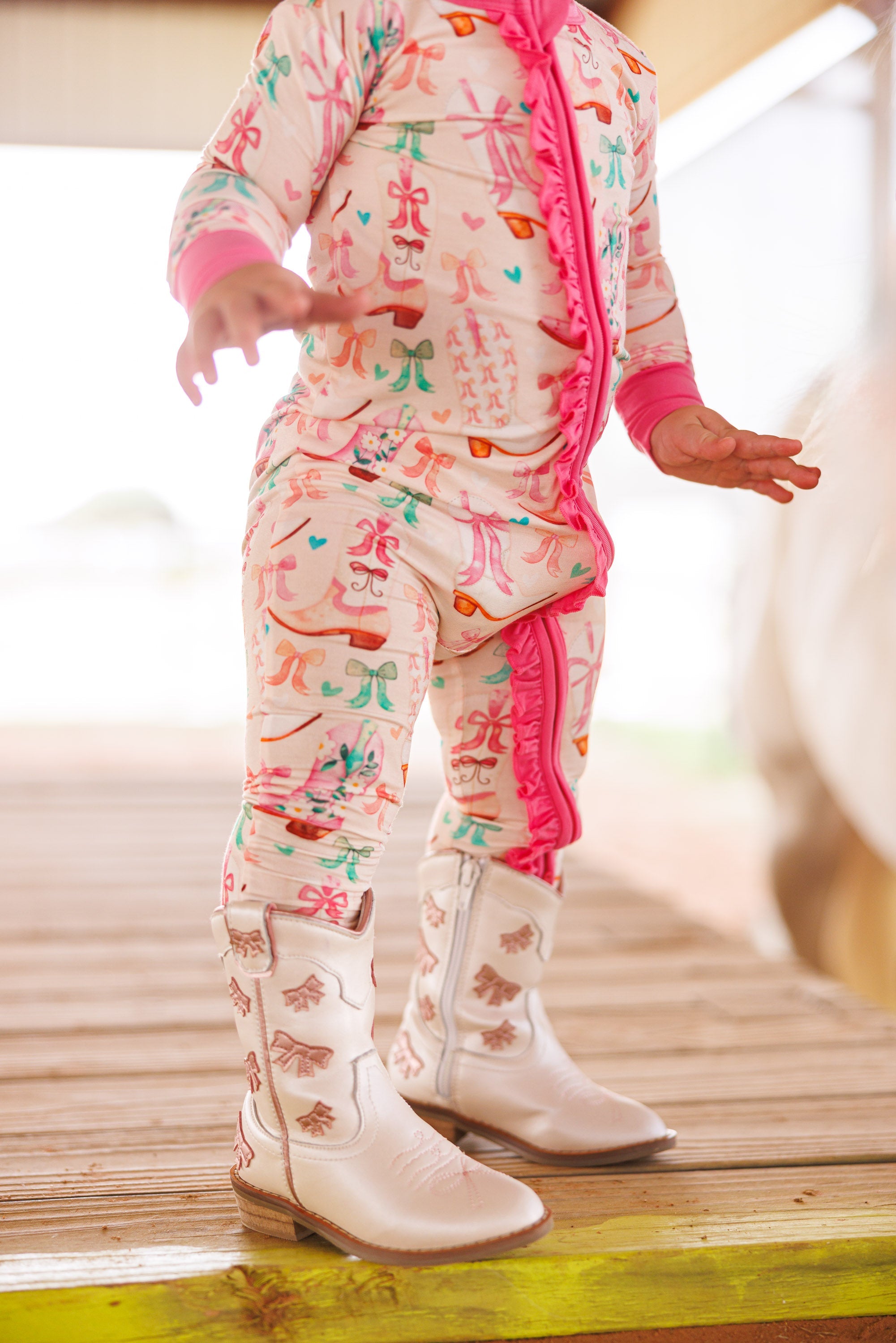 Dolly Ruffle Convertible Romper