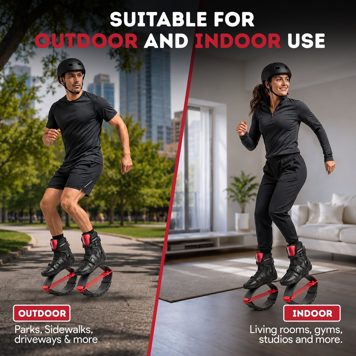 Jumping Shoes For Adults - Red