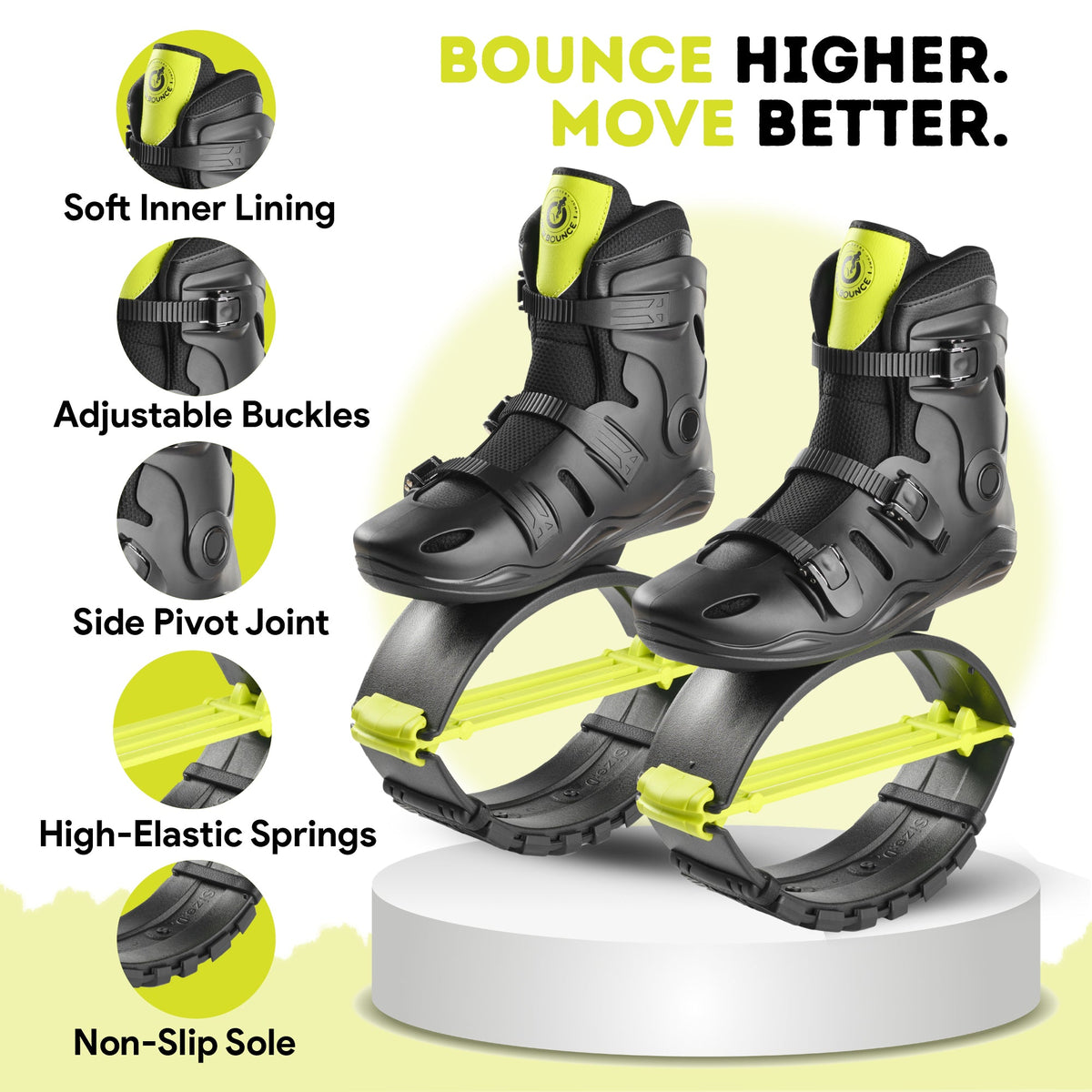 Jumping Shoes For Adults - Green