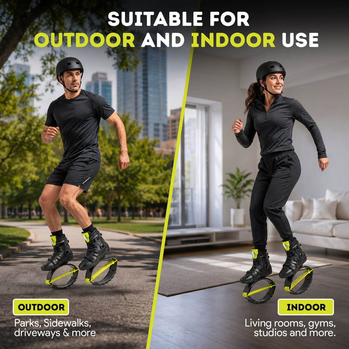 Jumping Shoes For Adults - Green