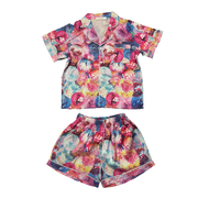 Tweenstyle By Stoopher - Disco Print Silky Lounge Set