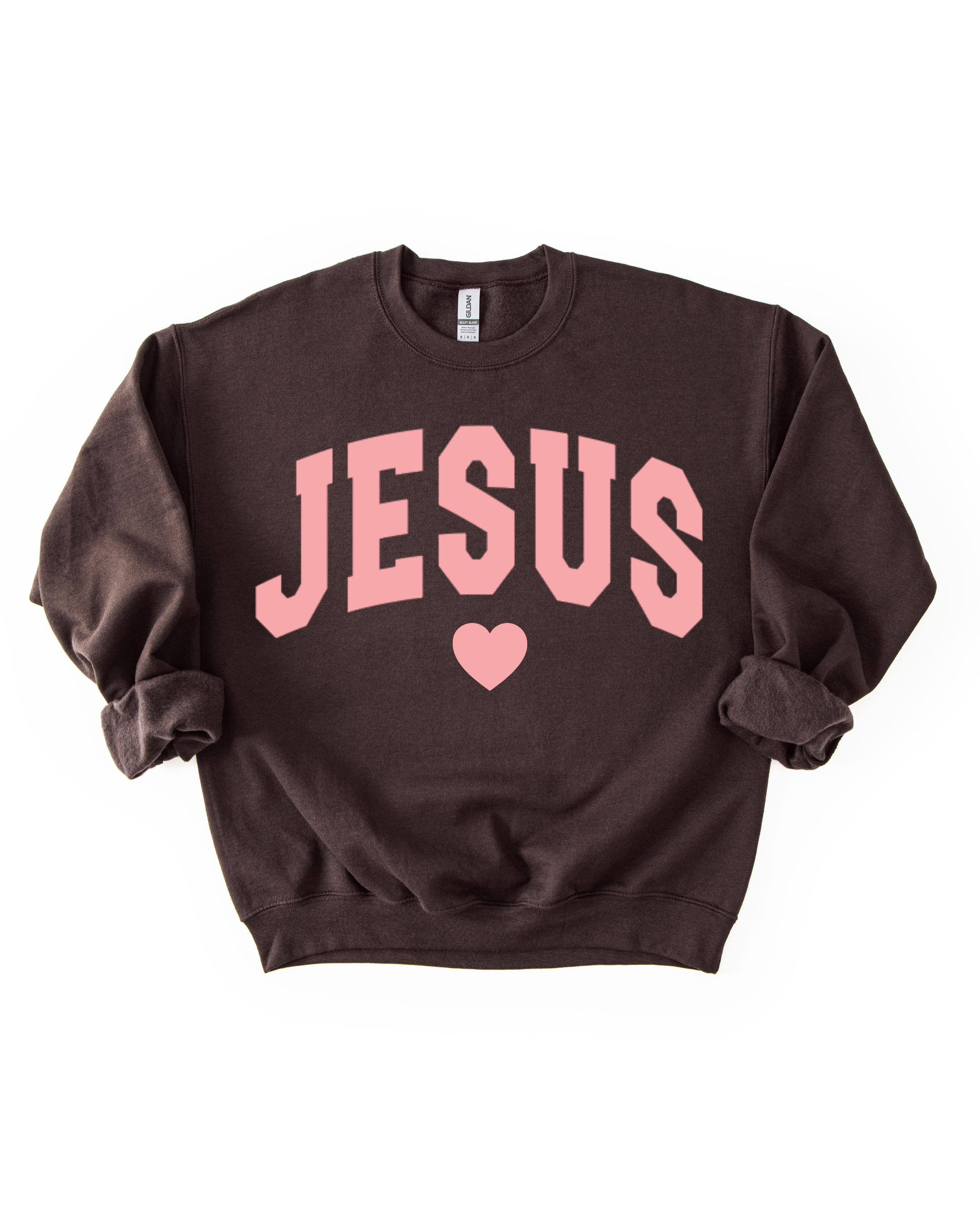 Jesus Varsity Sweatshirt - Valentine's Day Edition