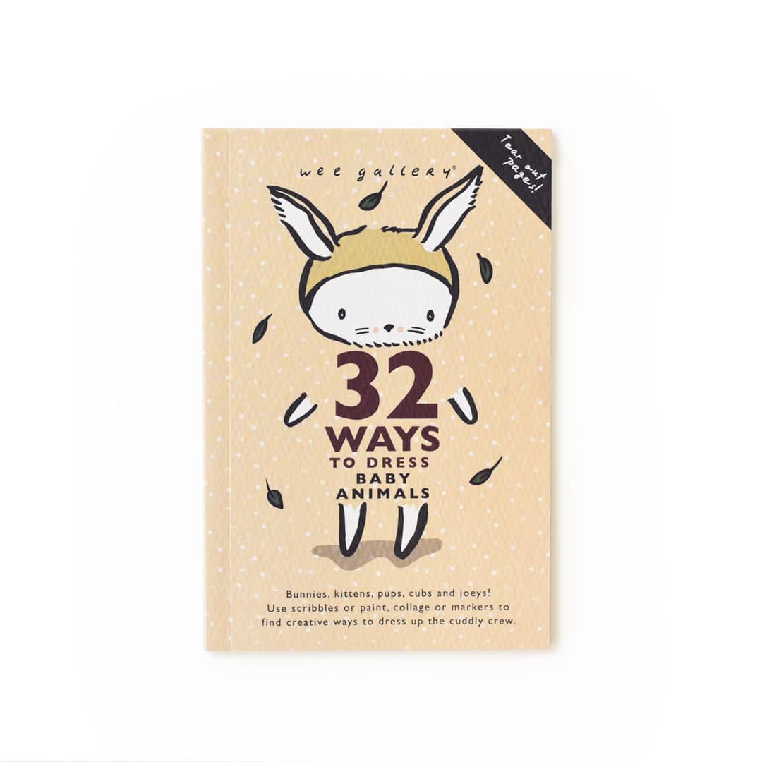 32 Ways To Dress Baby Animals - Activity Book