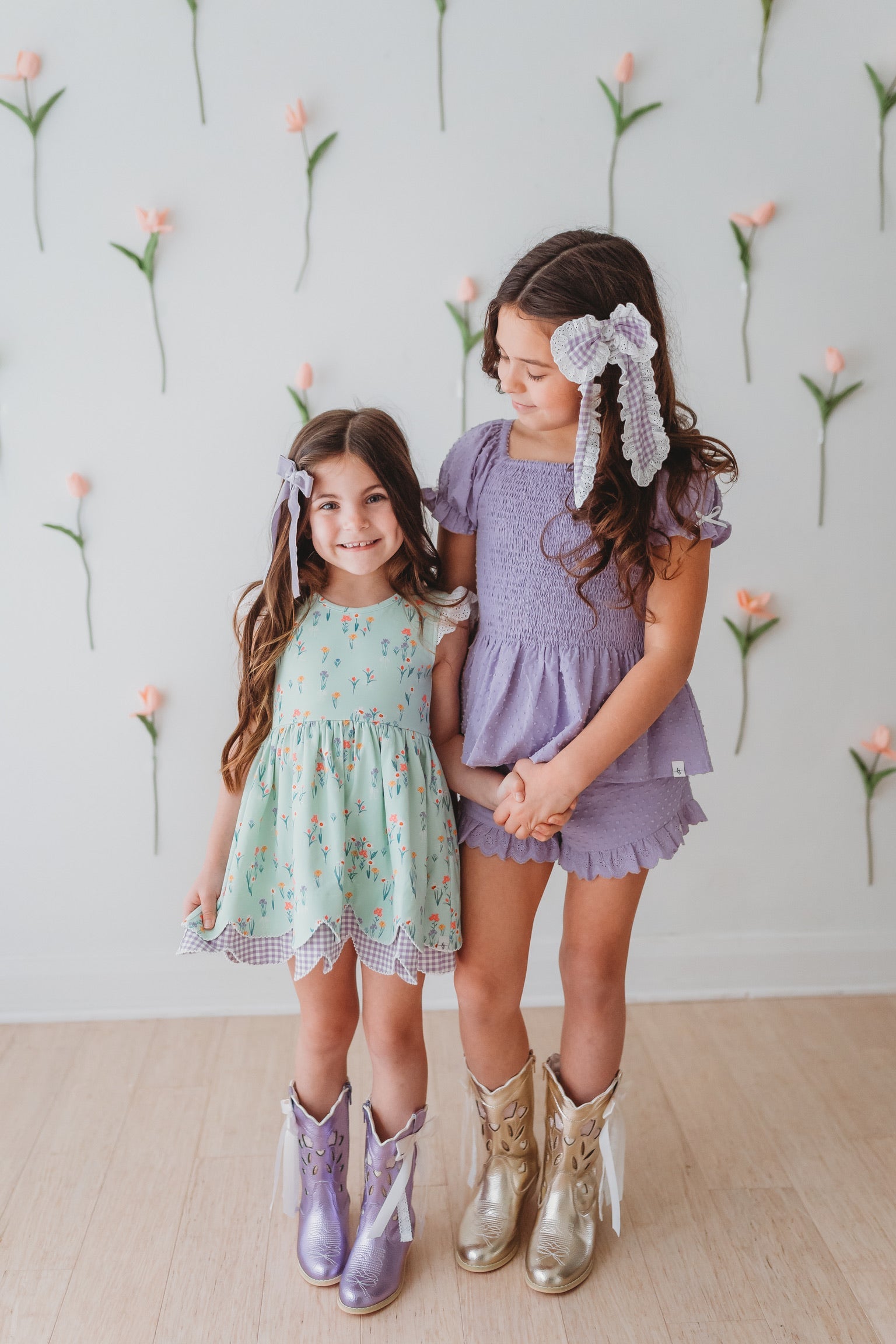 Violet Shorts Set