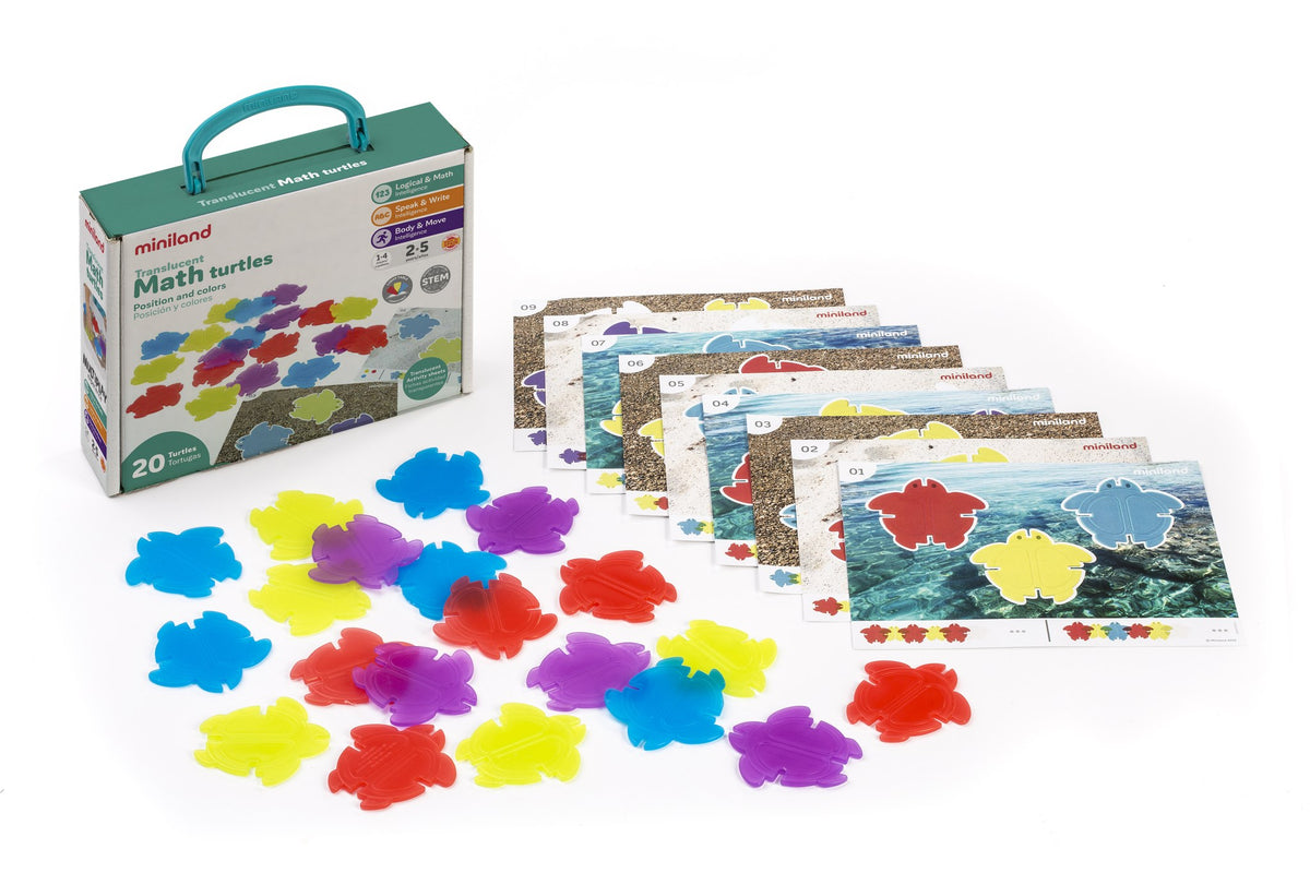 Translucent Math Turtles