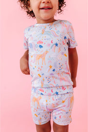 Pajama Short Set - Estelle Unicorn