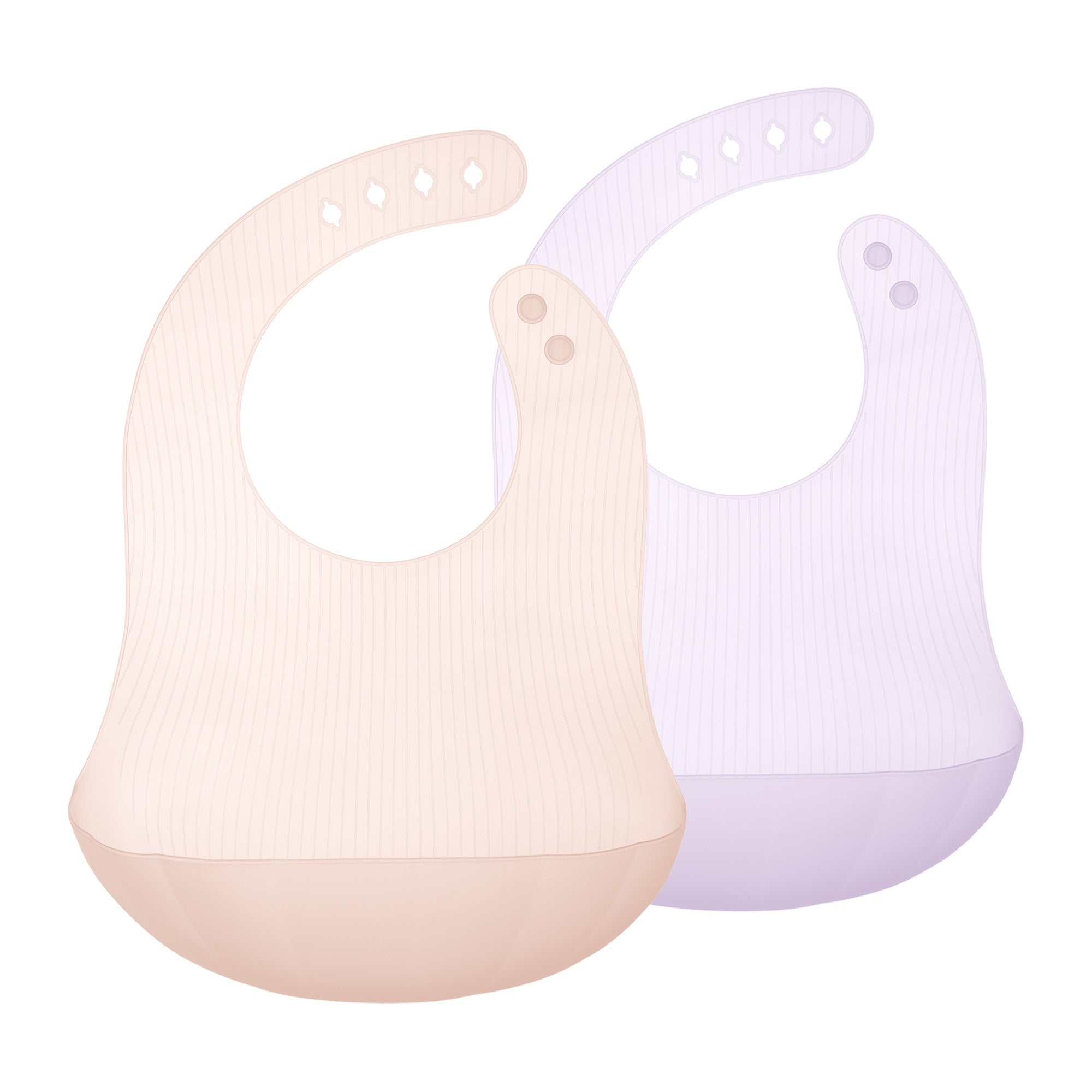 Silicone Bib For Mess-free Self-feeding