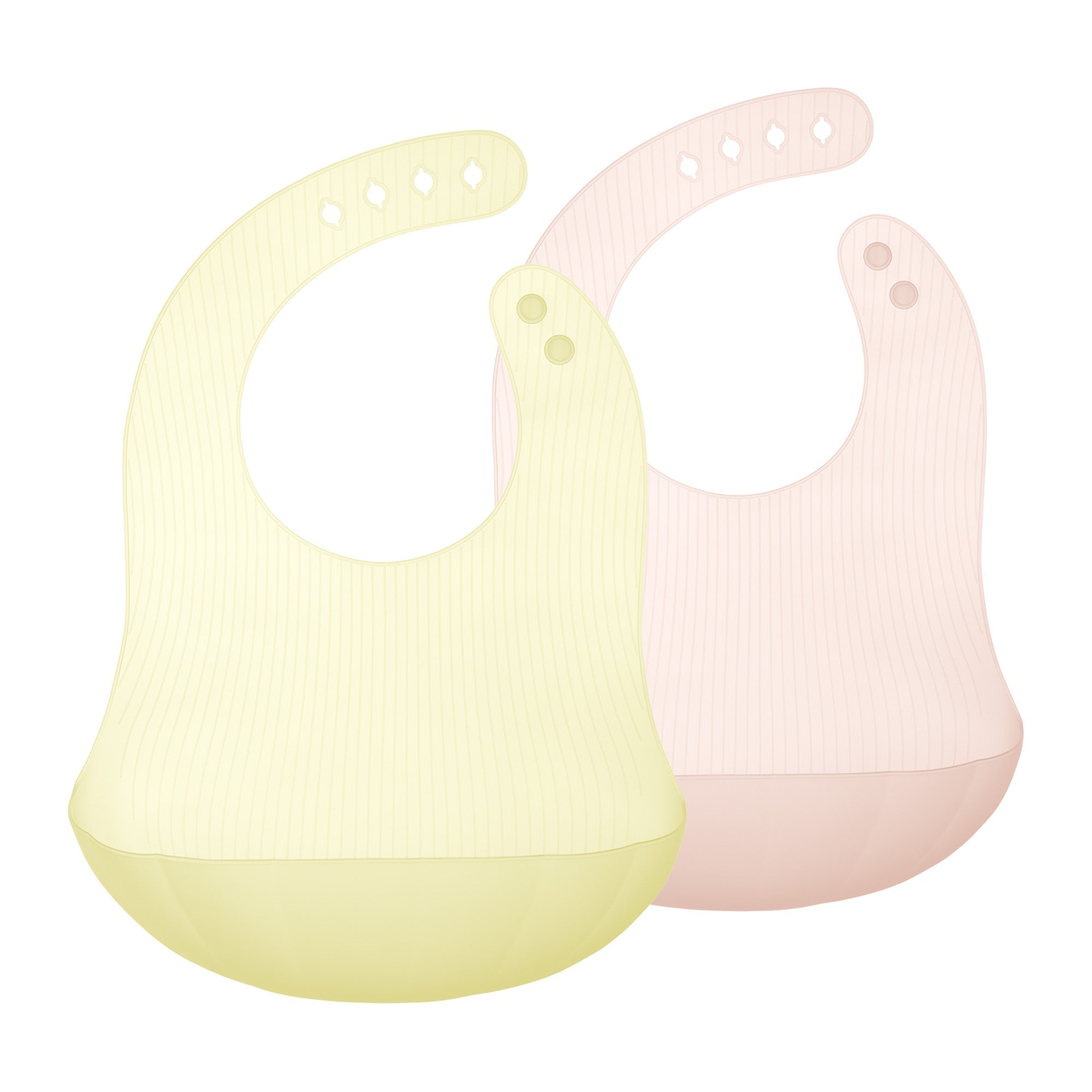 Silicone Bib For Mess-free Self-feeding