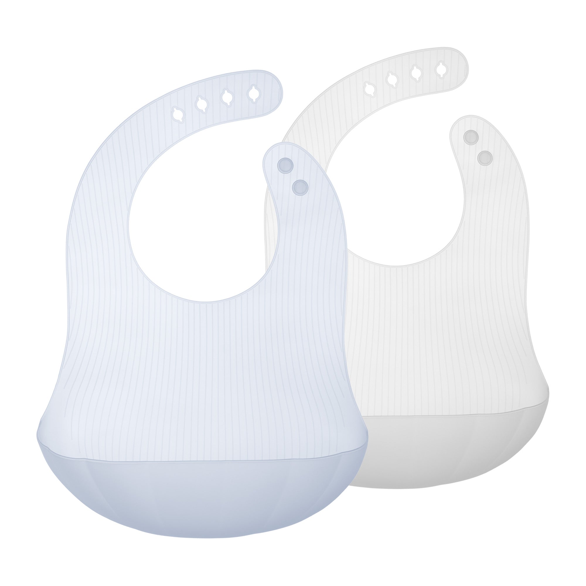 Silicone Bib For Mess-free Self-feeding