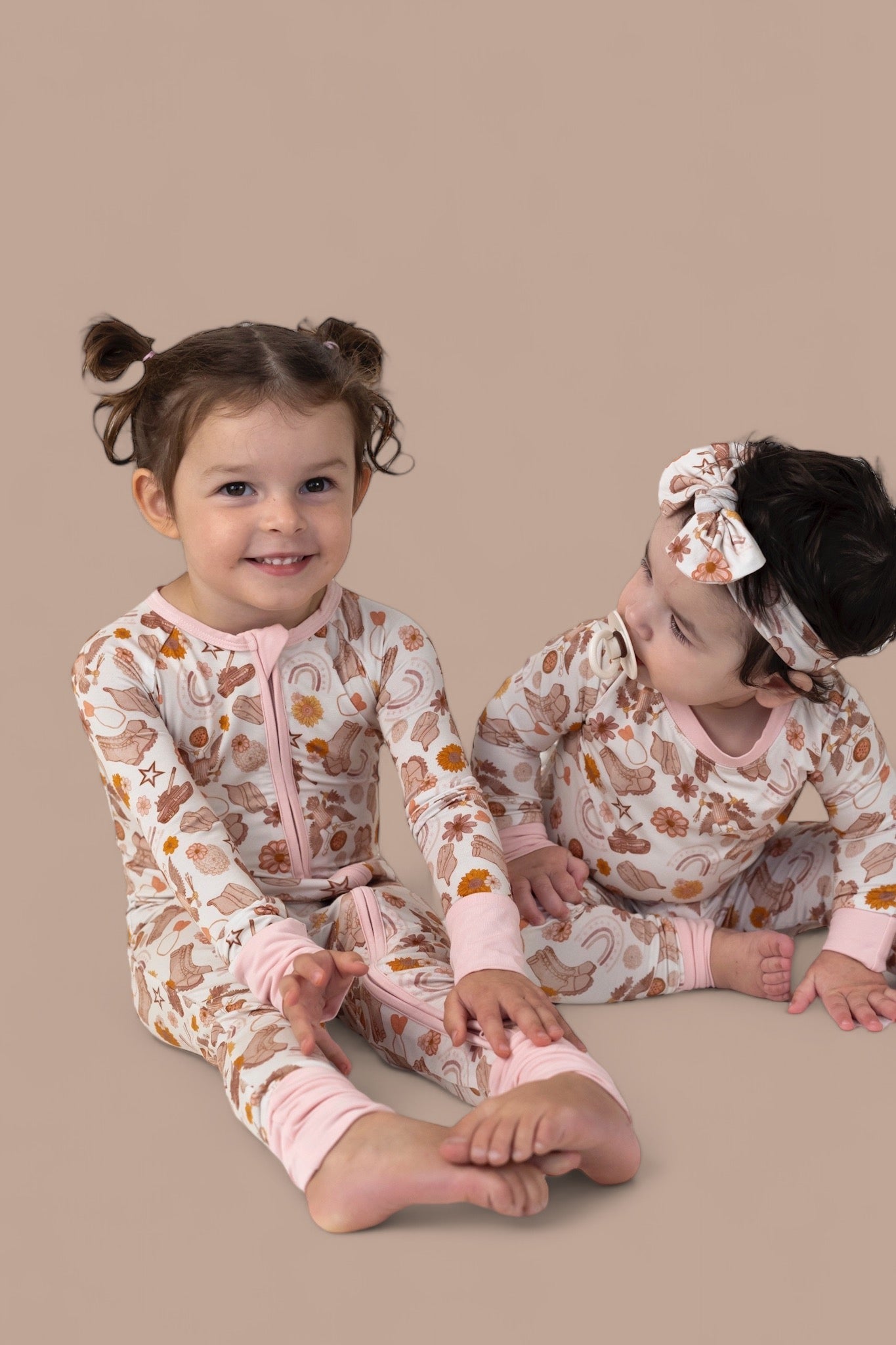 Flowers And Boots Dream Romper