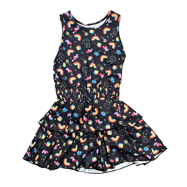 Tweenstyle By Stoopher - Rainbows & Shooting Stars Dress