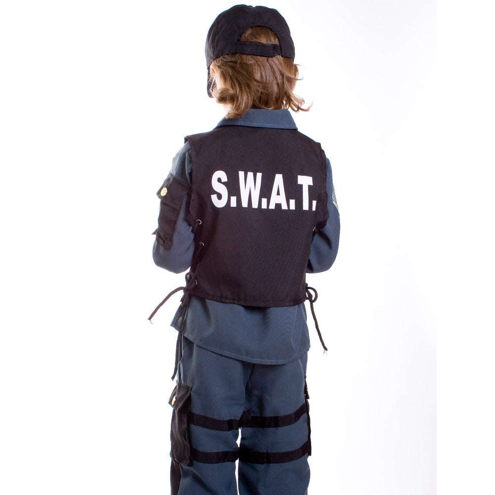 S.w.a.t. Police Officer Costume - Kids