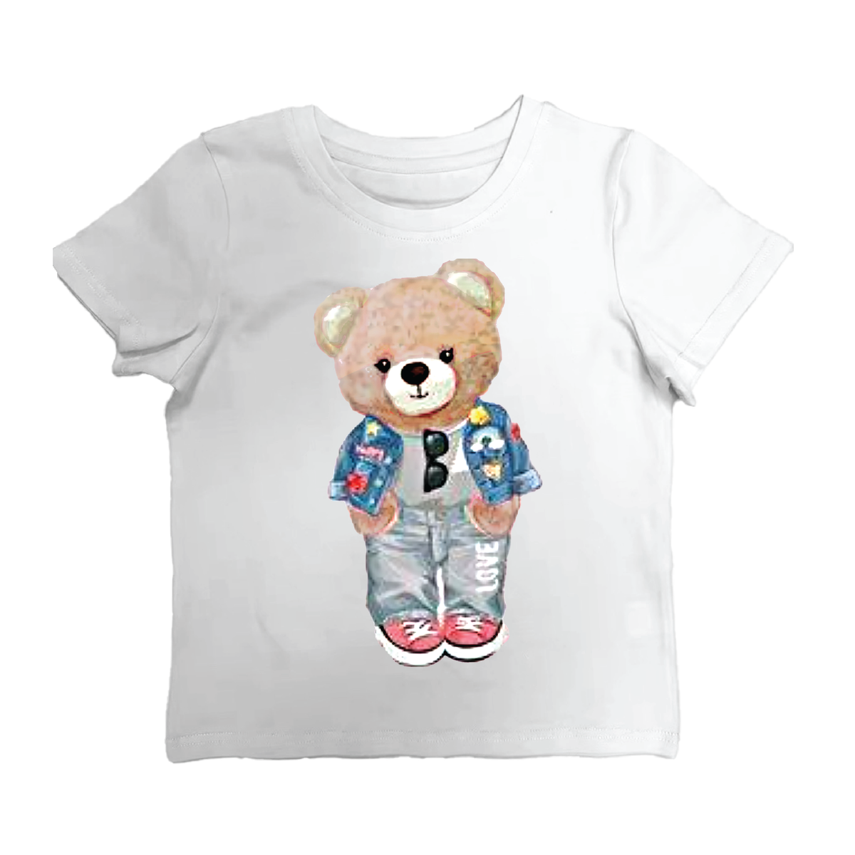 Tweenstyle By Stoopher - Love Bear Ss Tee - White