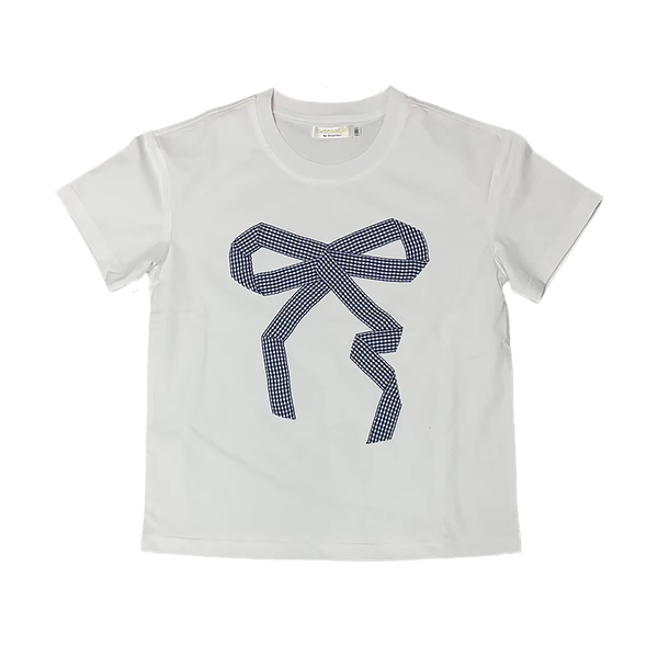 Tweenstyle By Stoopher - Gingham Bow Tee