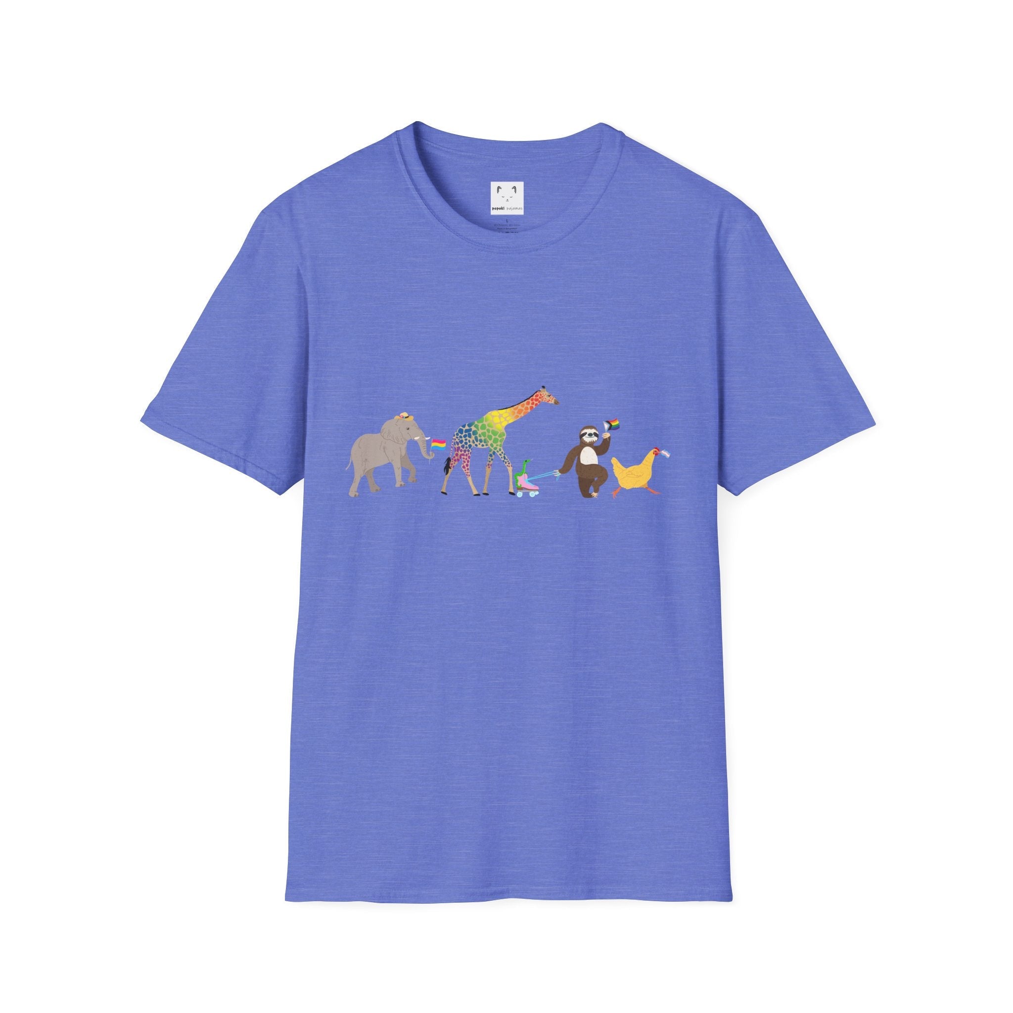 Rainbow On My Parade Unisex Softstyle Adult T-shirt