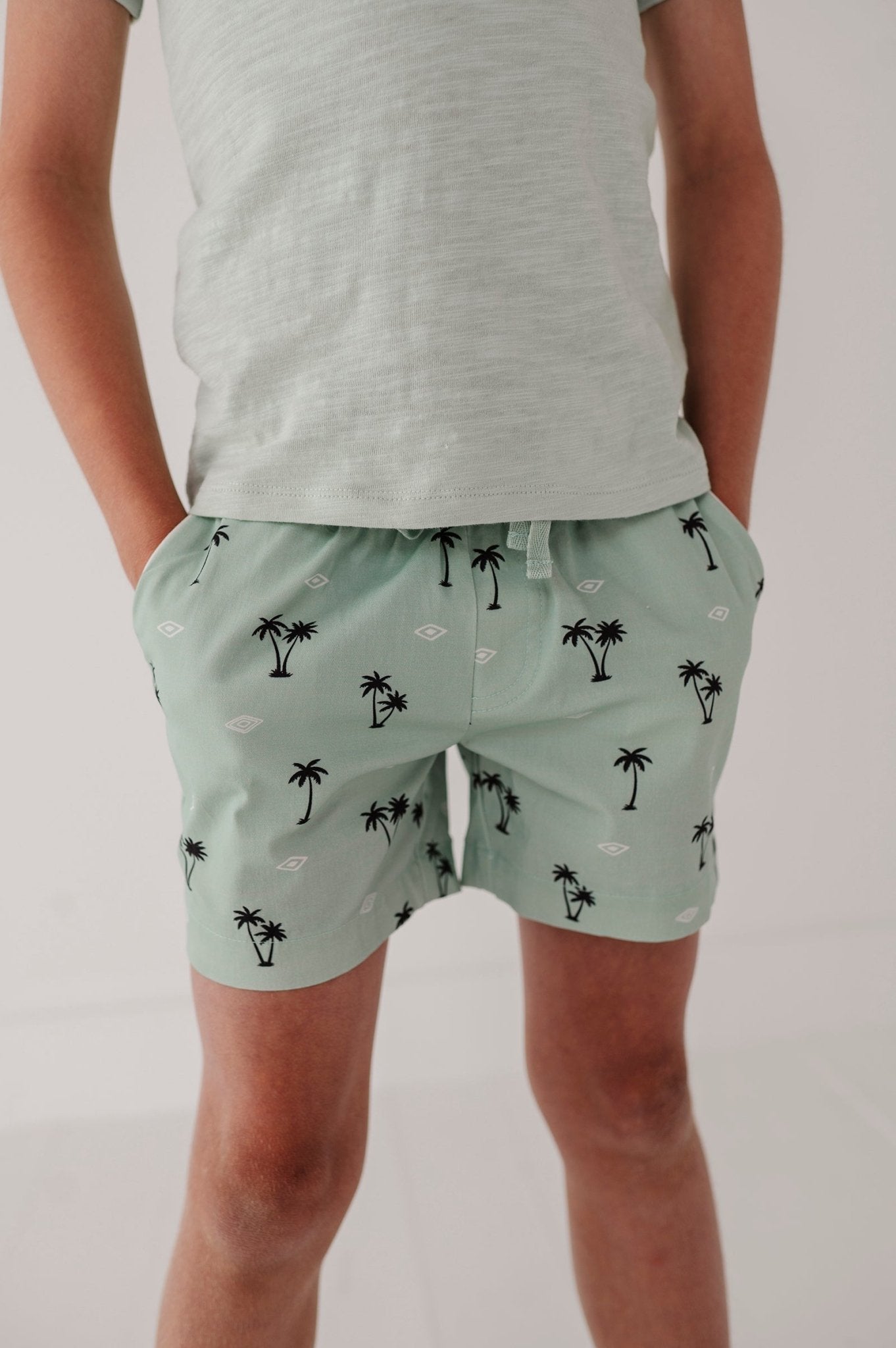 Boy's Twill Beach Shorts