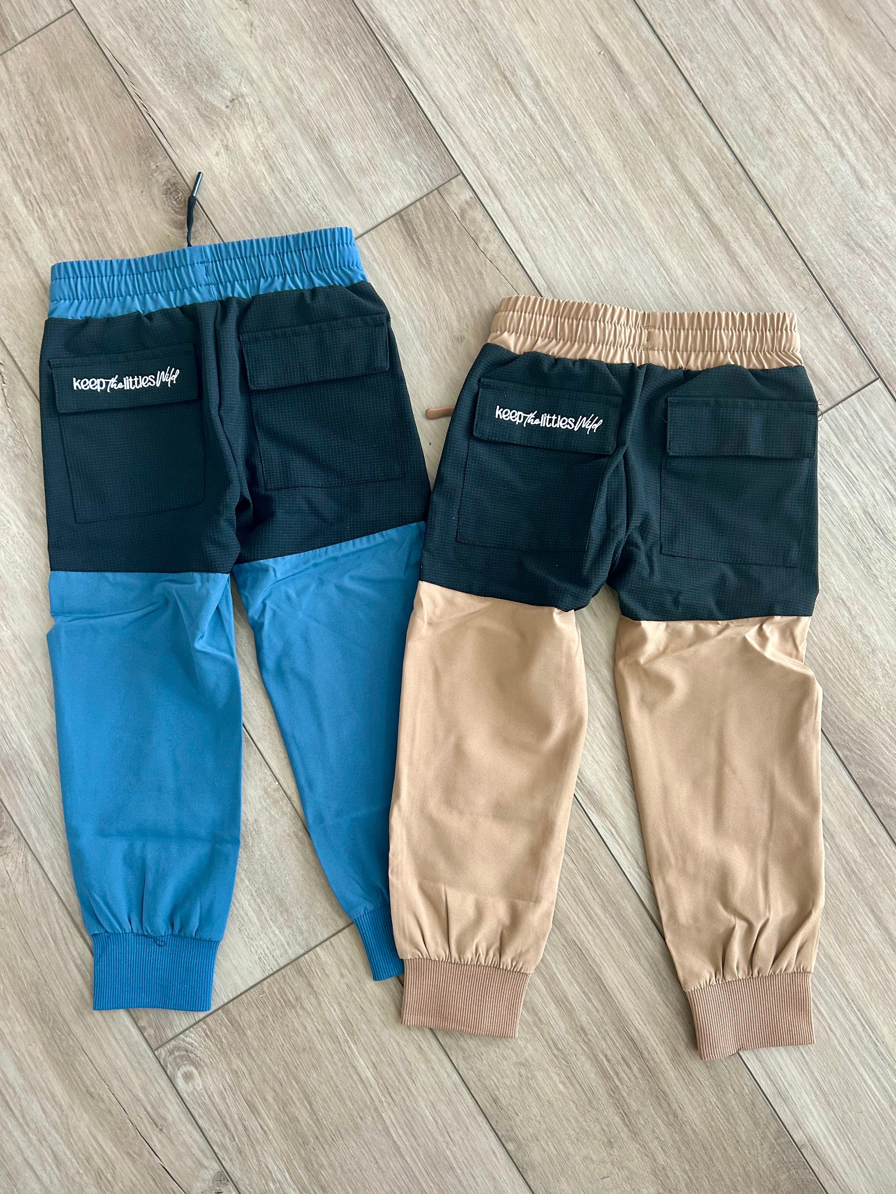 Hiking Pants- Water Resistant Blue