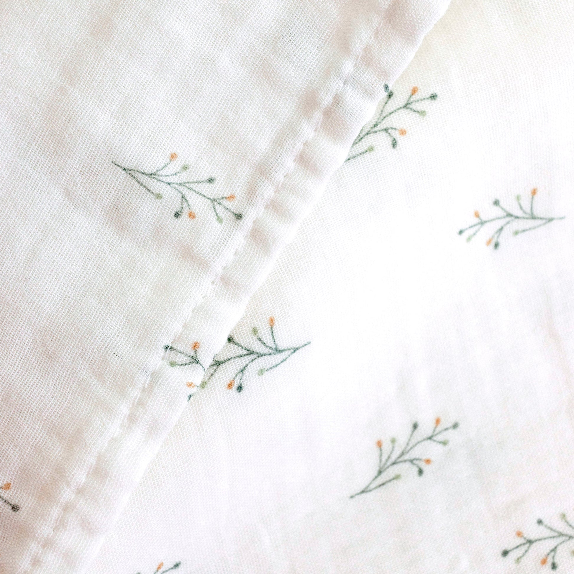 "Spring Cottage" Muslin Swaddle