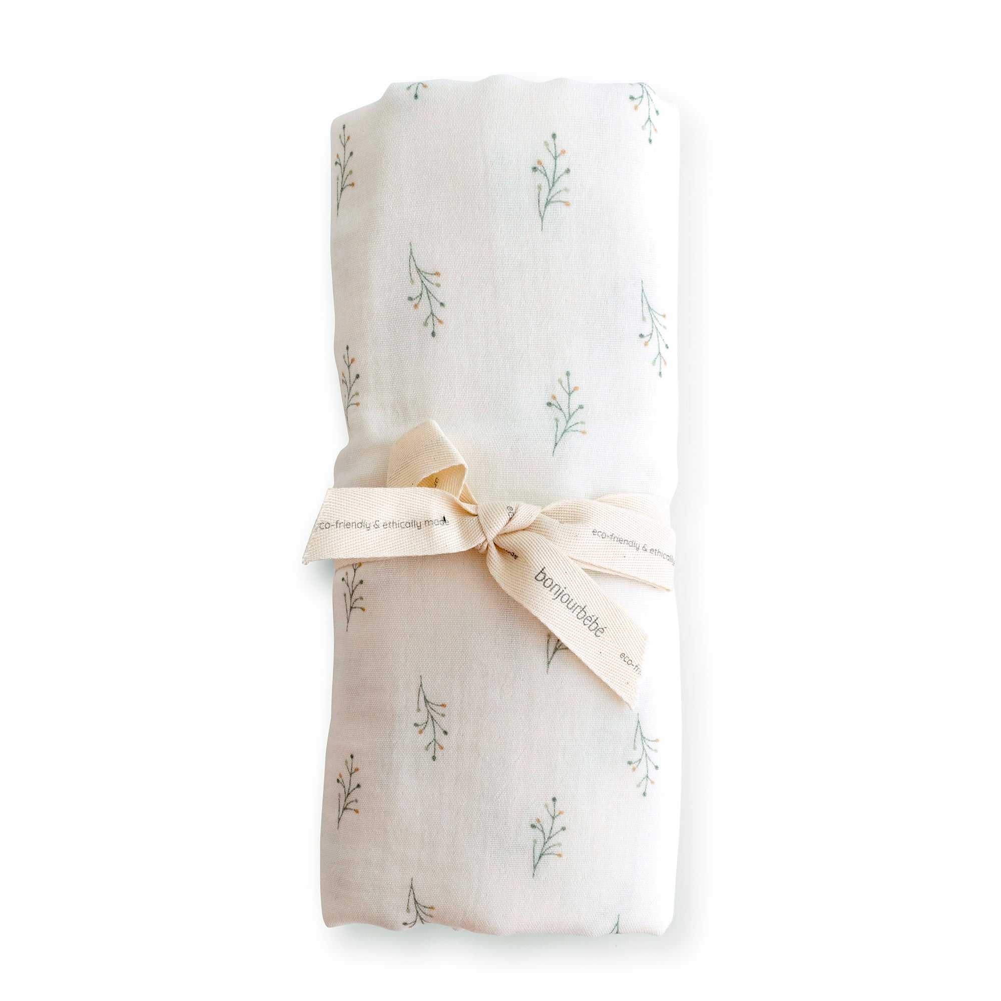"Spring Cottage" Muslin Swaddle