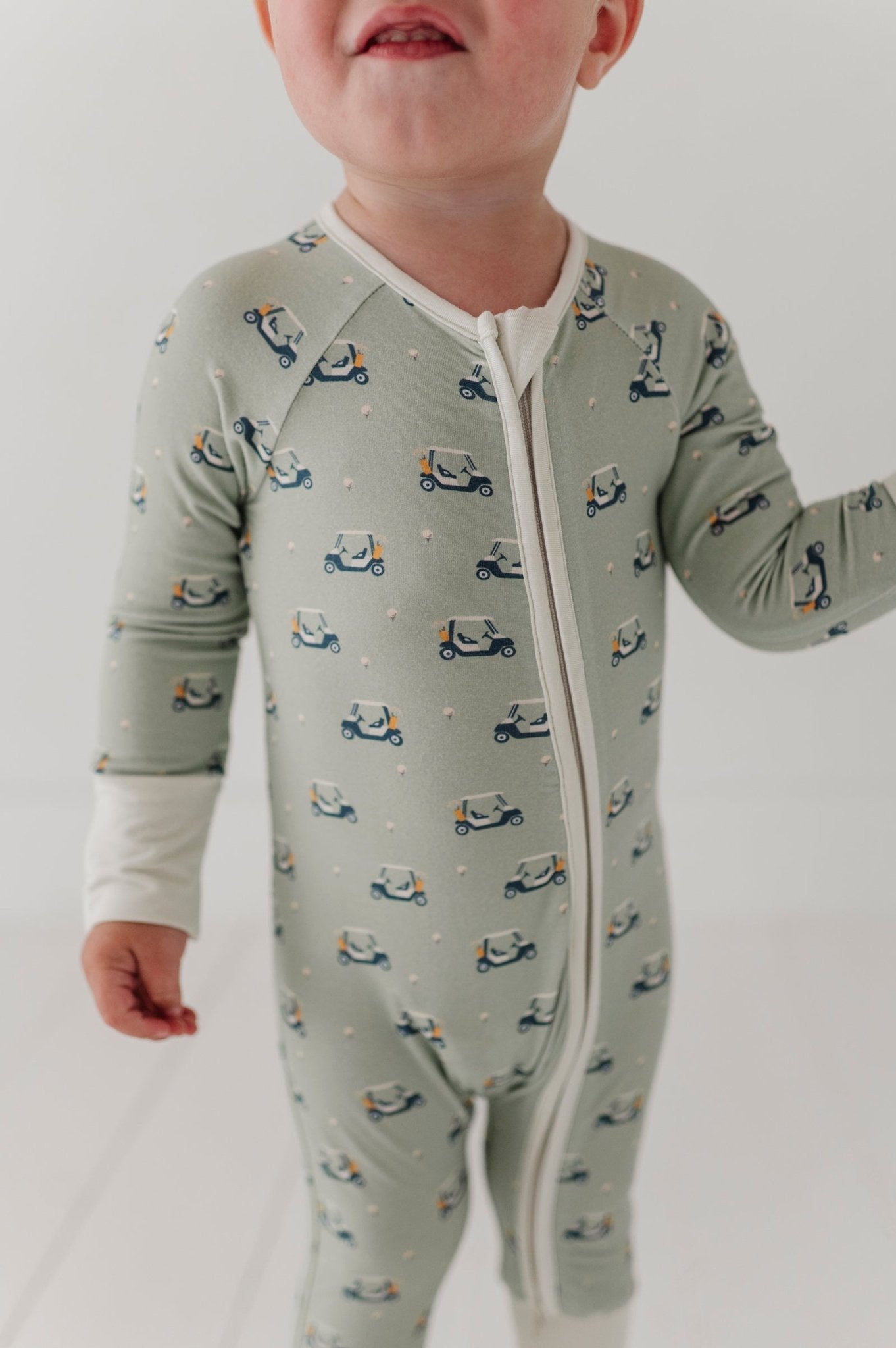 Baby Long Sleeve Zip Romper