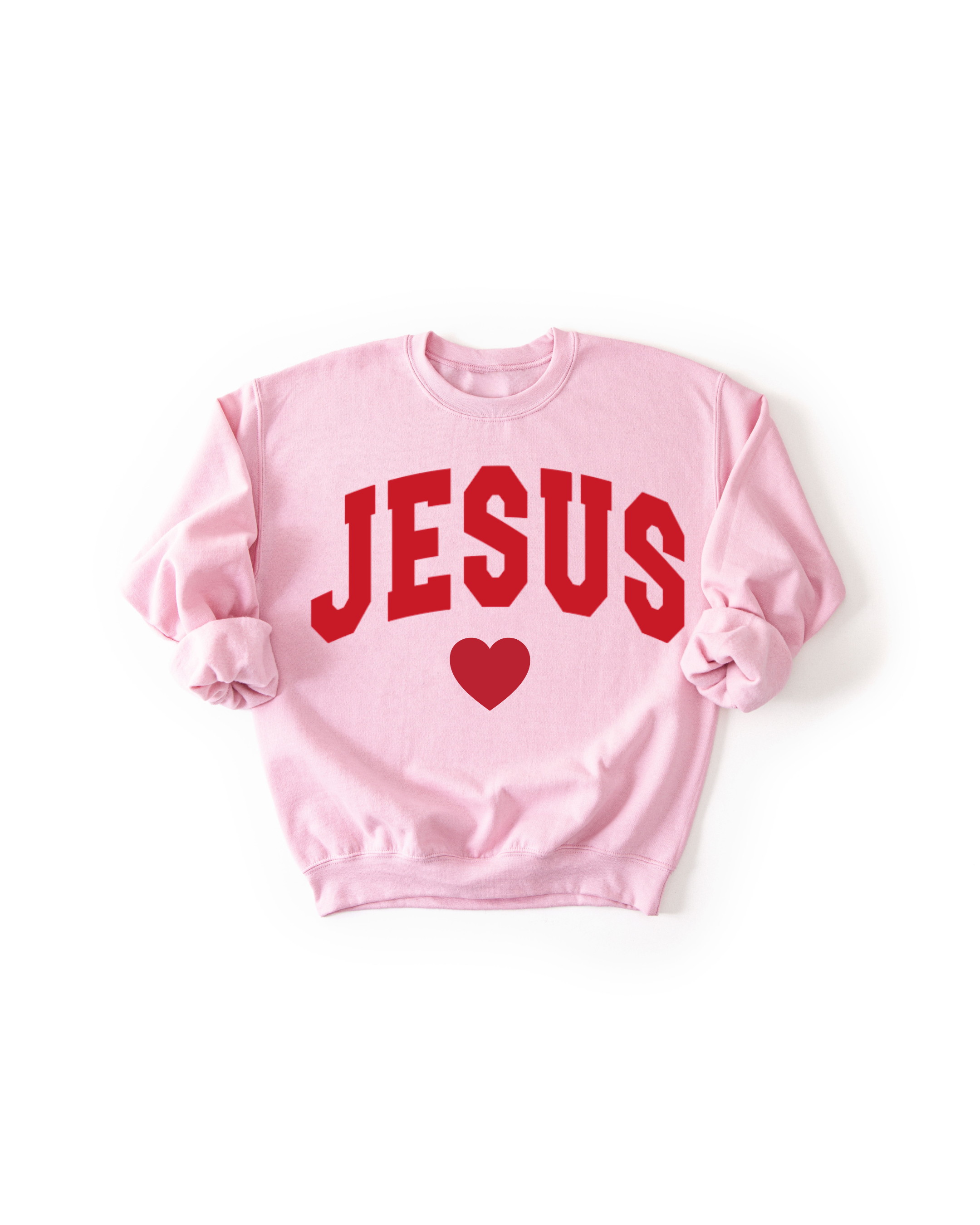 Jesus Varsity Sweatshirt - Valentine's Day Edition