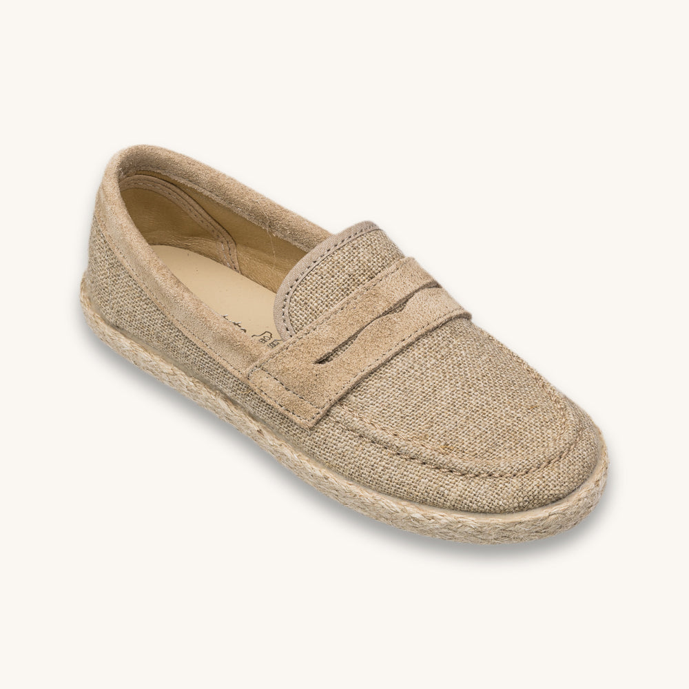 Loafer Espadrille Beige