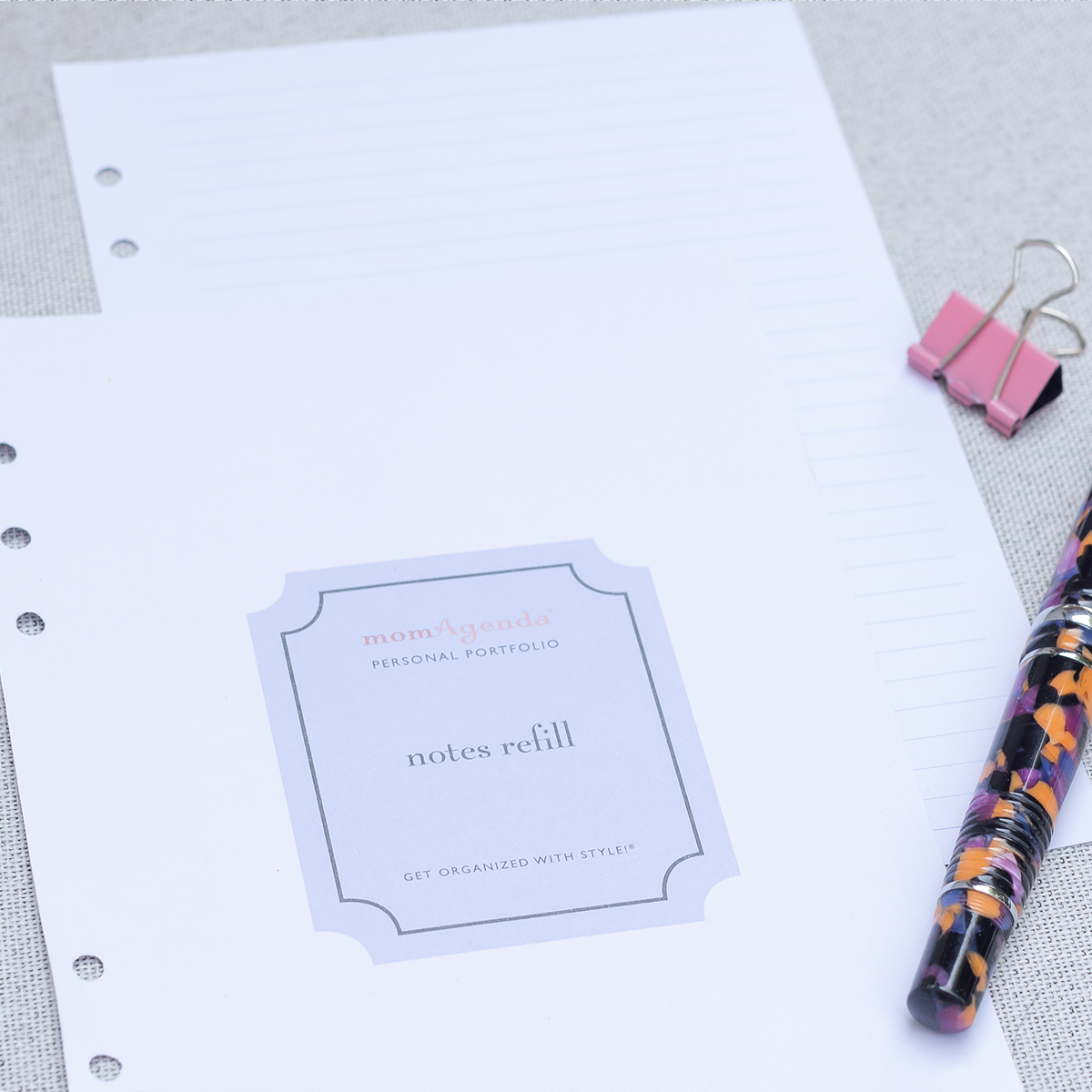 A5 Refills For Meal Planning, To-do Lists & Notes