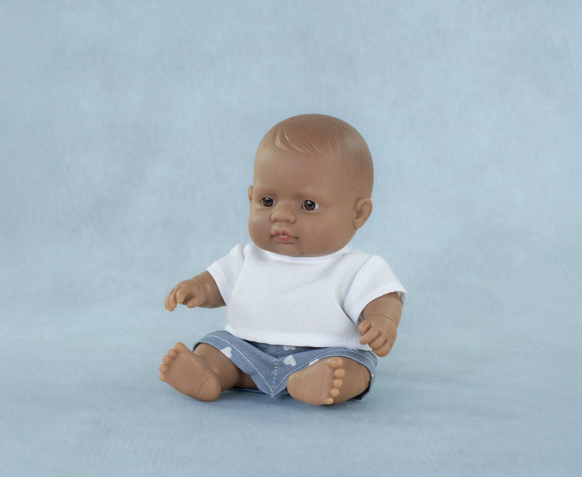 Baby Doll Hispanic Boy 8 1/4'' (Bag) - My Friends & Me