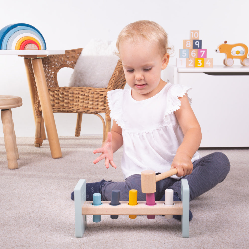 100% Fsc Certified Hammer Bench By Bigjigs Toys Us