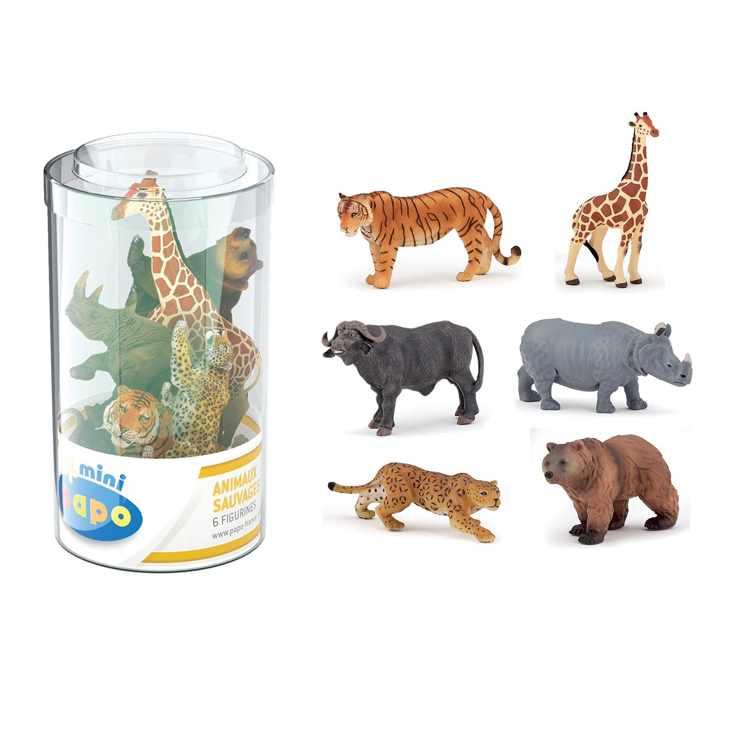 Papo France Mini Plus Wild Set 2