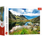 Red 3000 Piece Puzzle - Staroleniaski Pond, Tatras, Slovakia / Wodarczyk