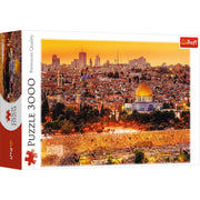 Red 3000 Piece Puzzle - The Roofs Of Jerusalem / Fototeca