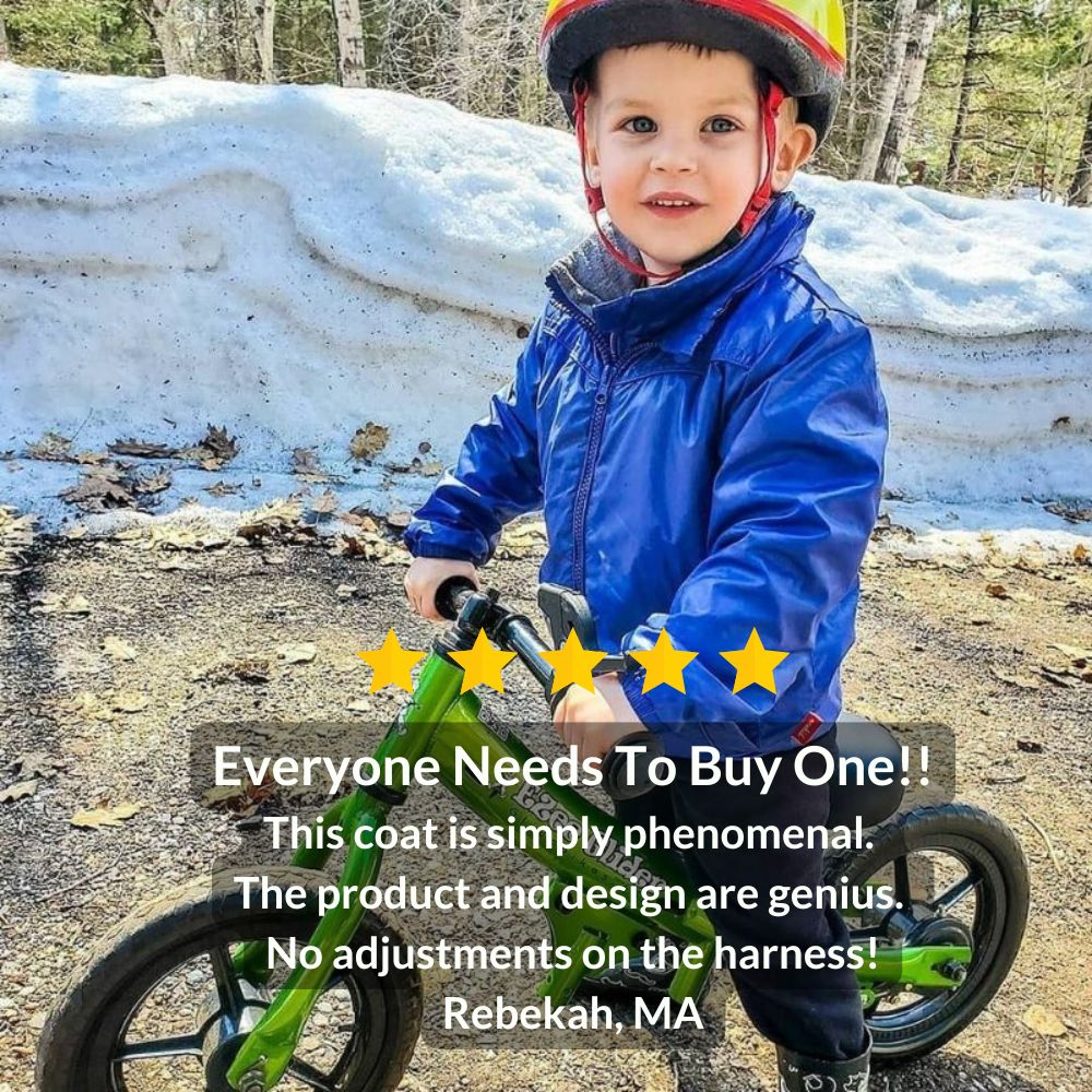 Car Seat Coat | The Road Coat Transition - Royal Blue