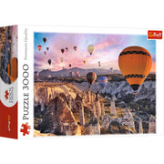 Red Balloons Over Cappadocia 3000 Piece Puzzle