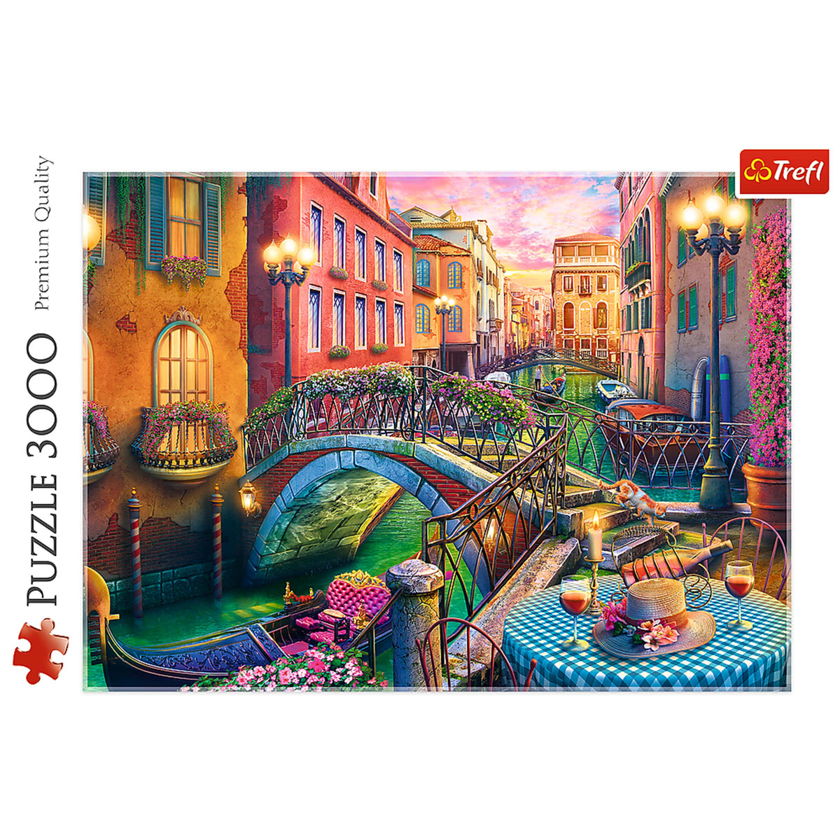 Red An Evening In Venice 3000 Piece Puzzle