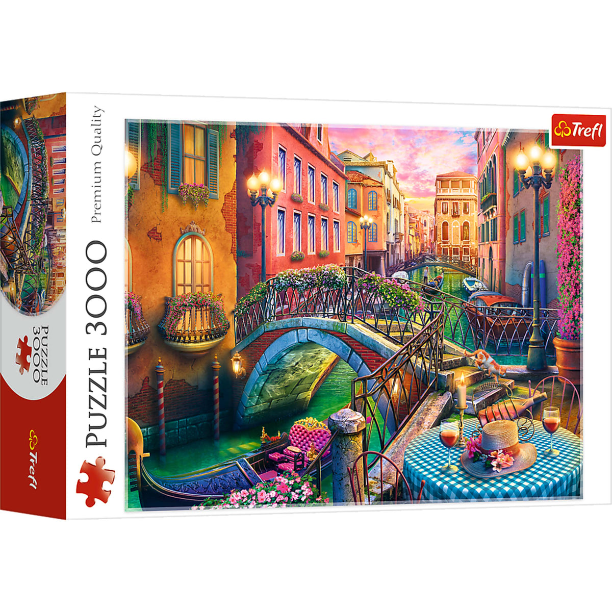Red An Evening In Venice 3000 Piece Puzzle