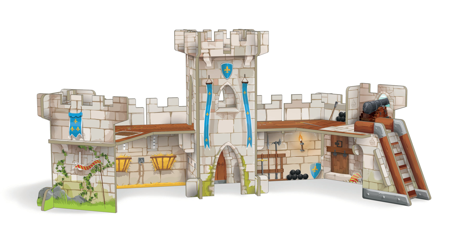 Papo France Mini Knights Castle