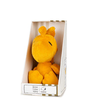 Plush Woodstock Mini Corduroy Warm Yellow In Giftbox 6"