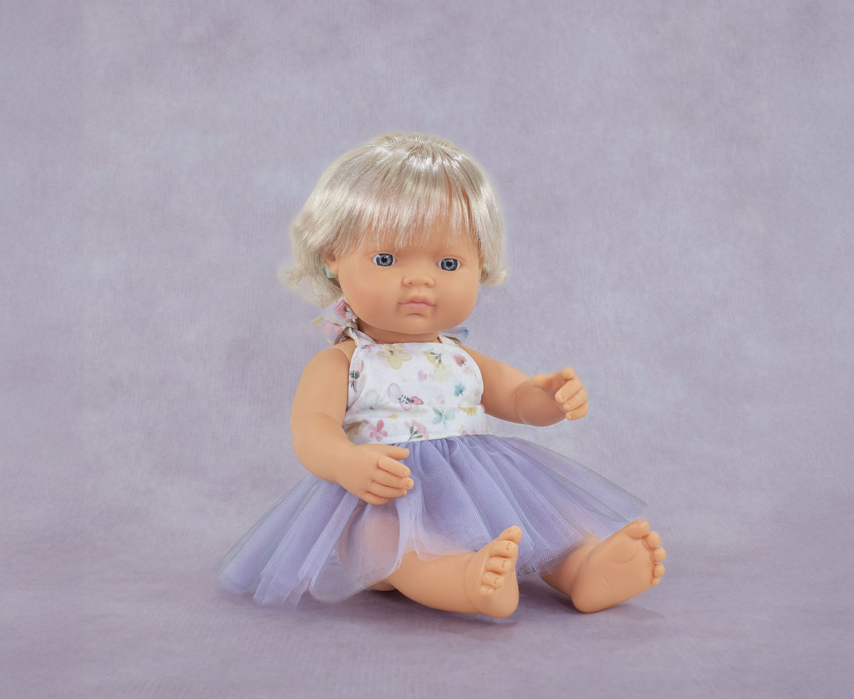 Baby Doll Caucasian Girl With Hearing Implant 15'' (Box) - My Friends & Me