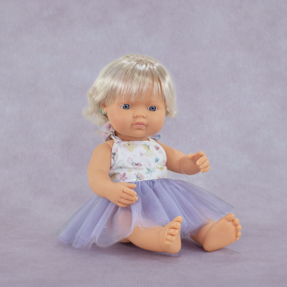 Baby Doll Caucasian Girl With Hearing Implant 15'' (Box) - My Friends & Me