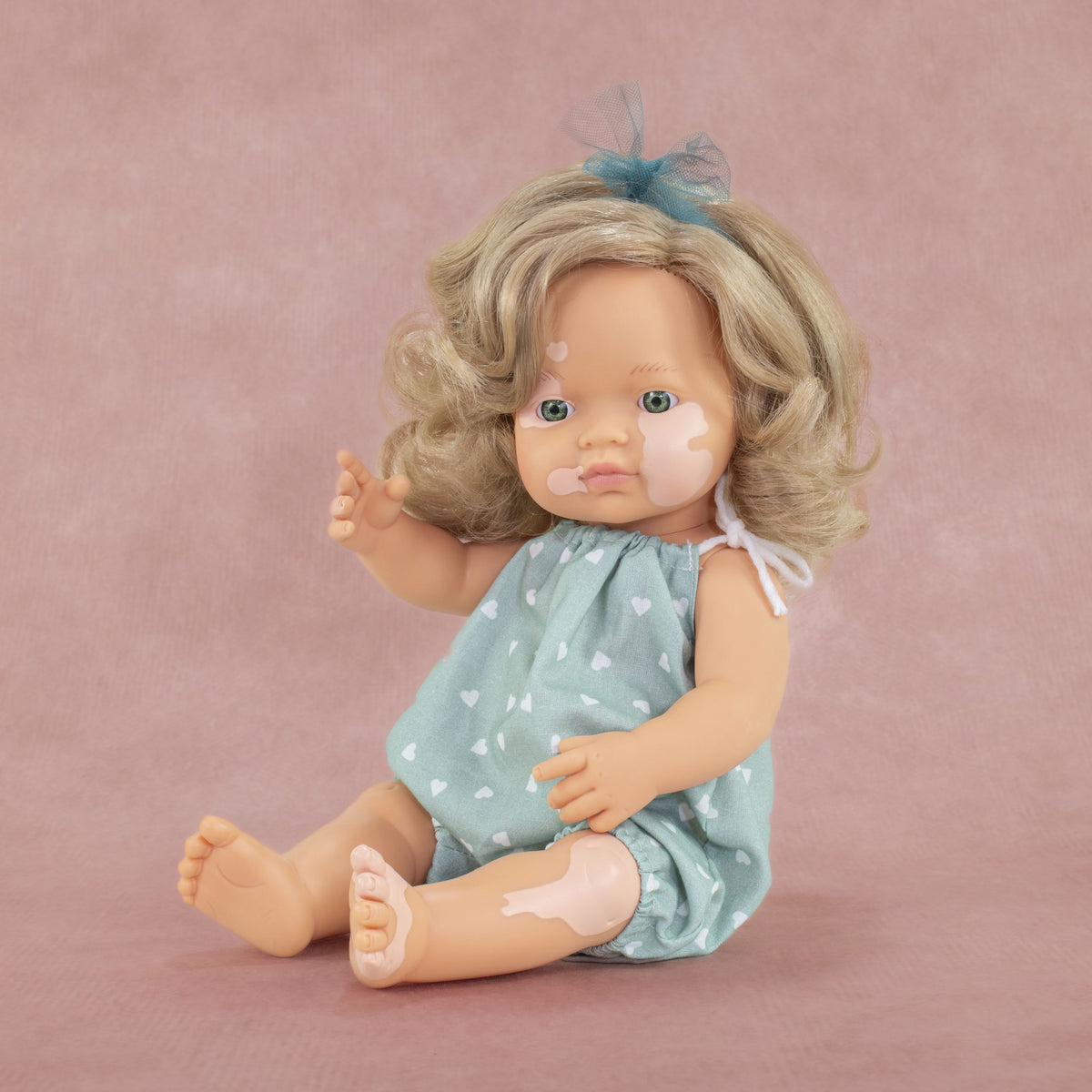 Baby Doll Caucasian Girl With Vitiligo 15'' (Box) - My Friends & Me