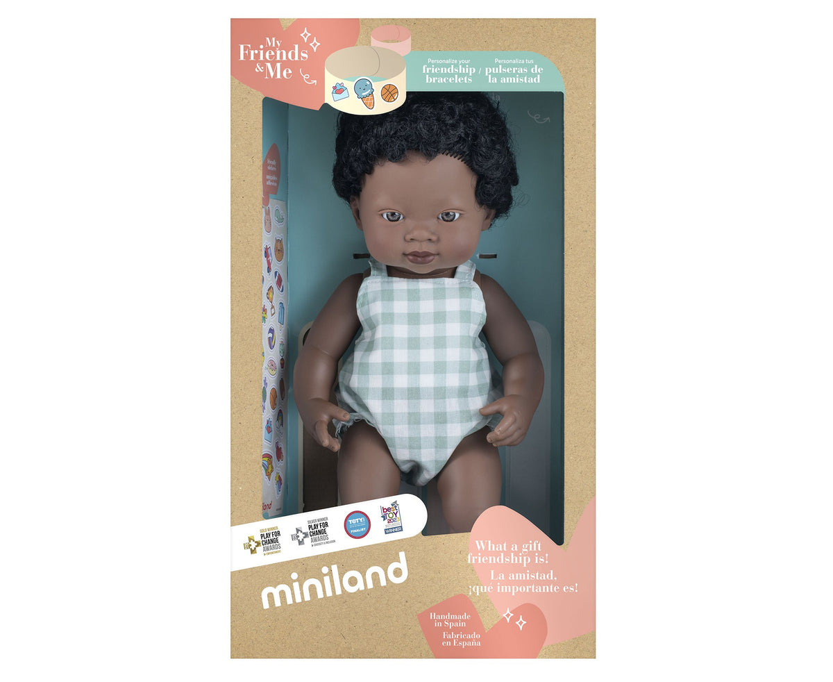 Baby Doll African Boy 15'' (Box) - My Friends & Me