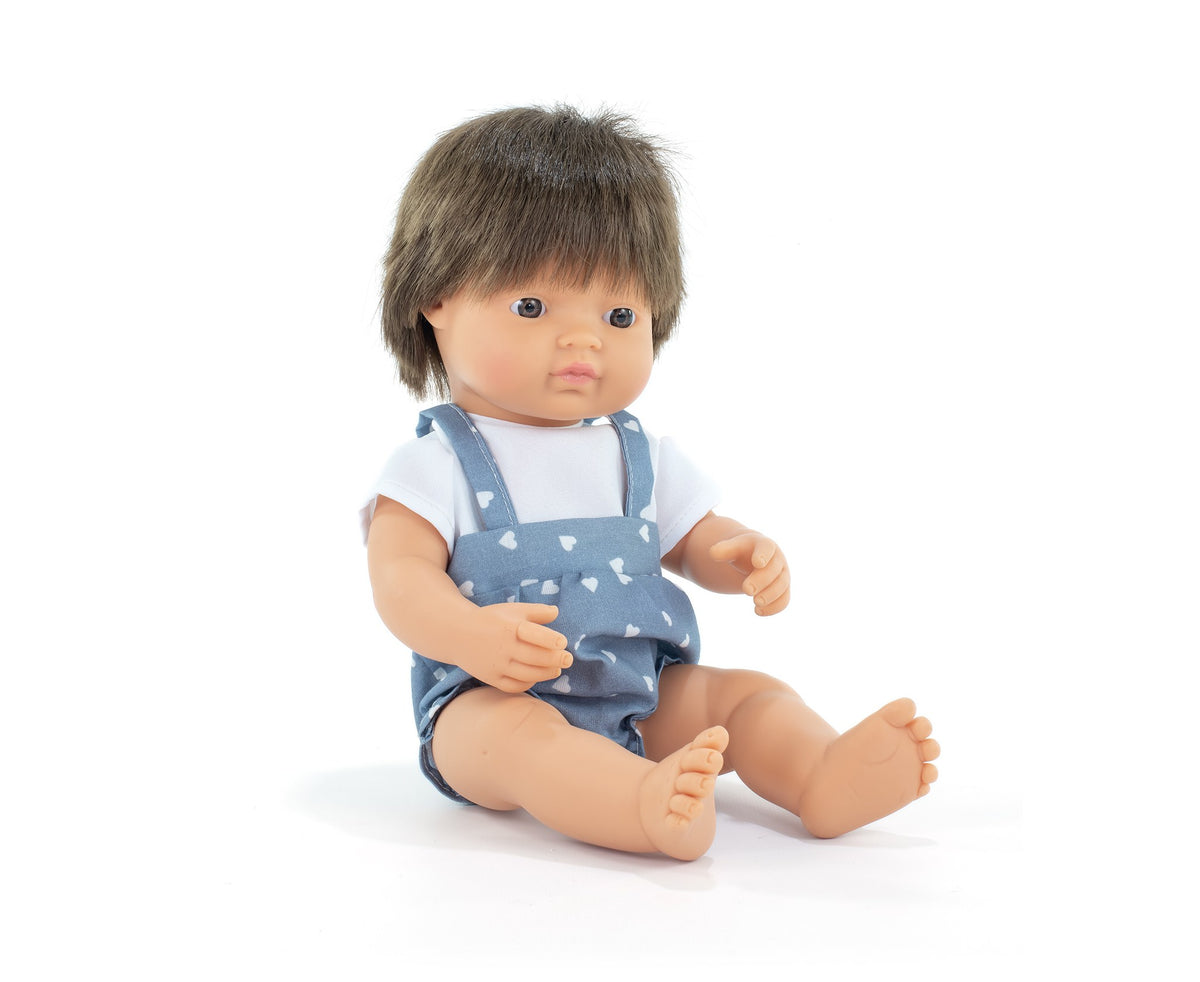 Baby Doll Brunette Boy 15'' (Box) - My Friends & Me