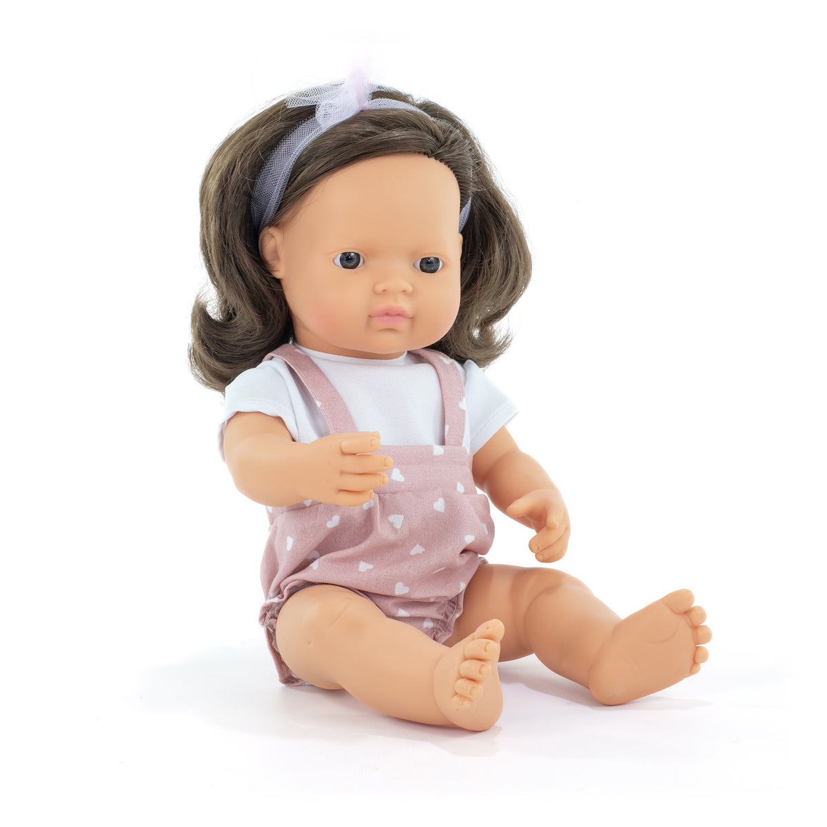 Baby Doll Brunette Girl 15'' (Box) - My Friends & Me