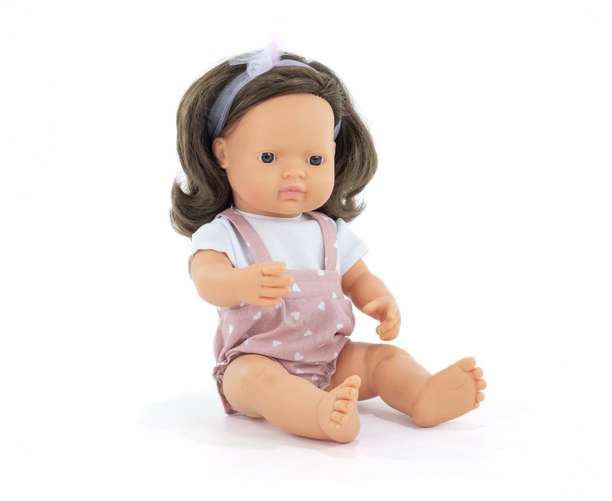 Baby Doll Brunette Girl 15'' (Box) - My Friends & Me