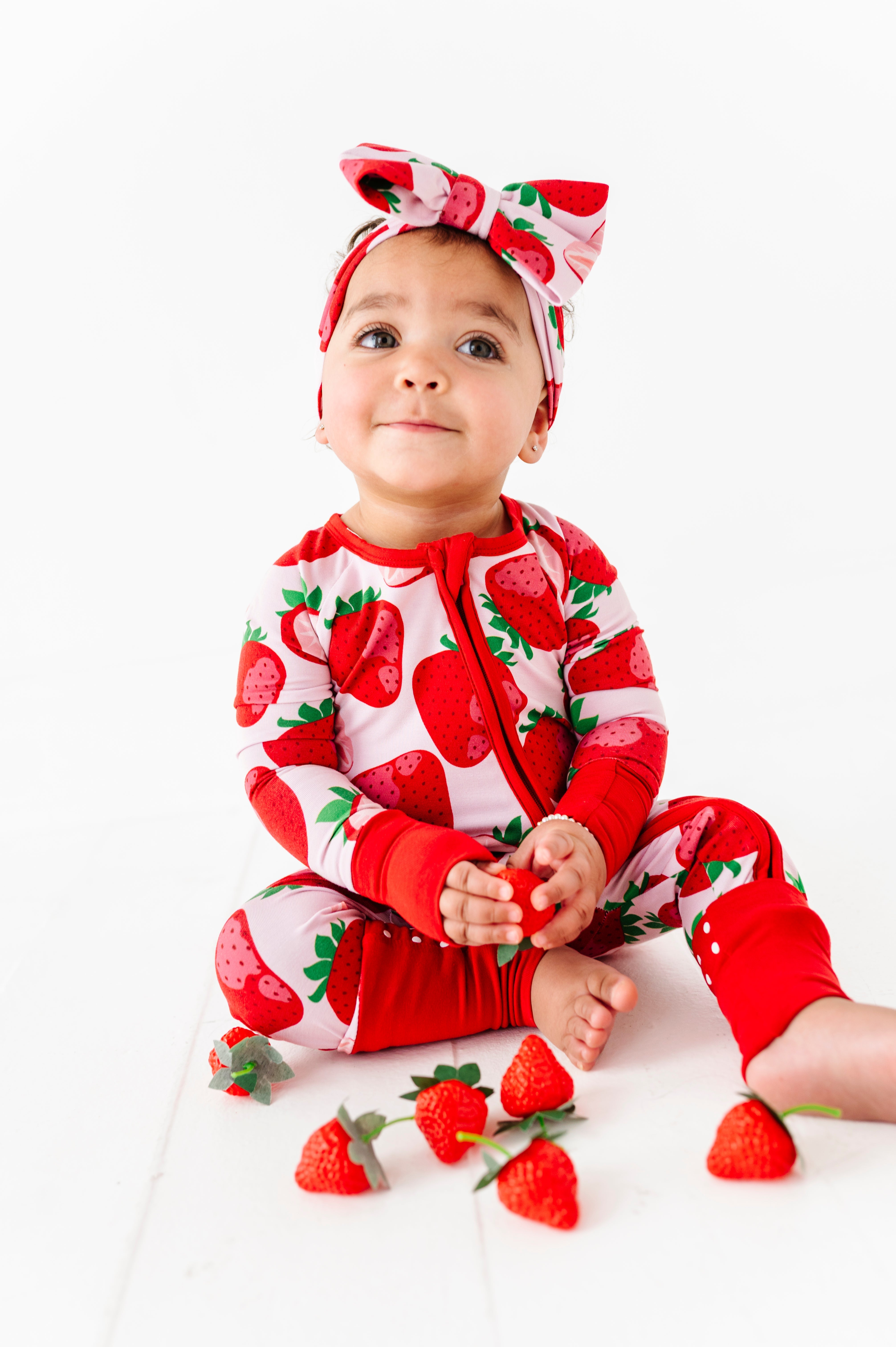 Berry Sweet (strawberry) Romper