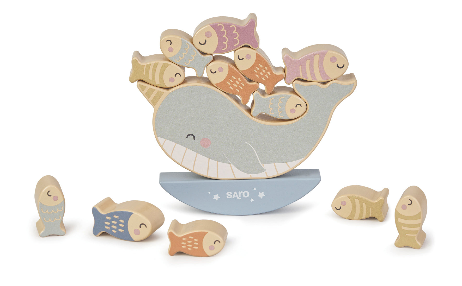 "Sea Life" Seesaw Stacking Toy