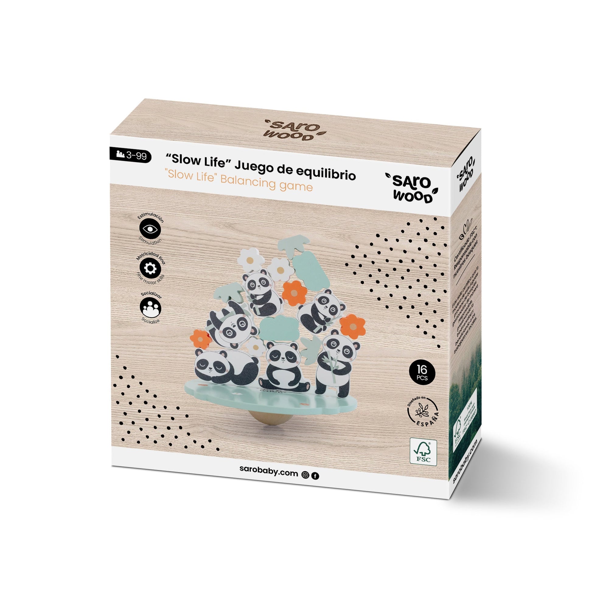 "Slow Life" 18 pcs Balancing Game