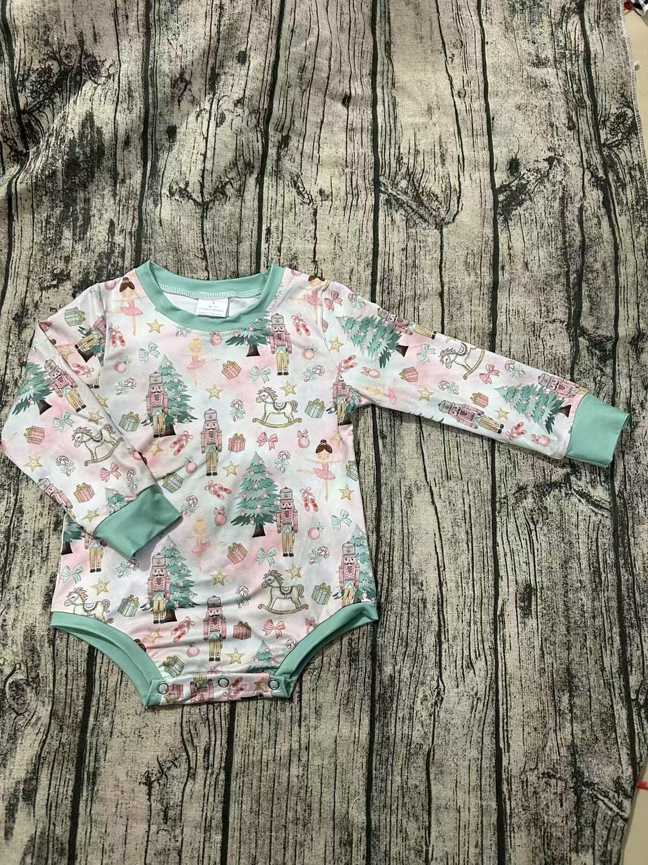 Mint Nutcracker Long Sleeve Leo